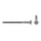 Prime-Line Hex Lag Screw 5/16in X 3-1/2in A307 Grade A Hot Dip Galvanized Steel 25PK 9055800 - alternate 2